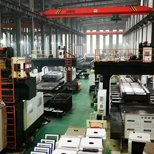 Factory with Multiple Industrial Machines